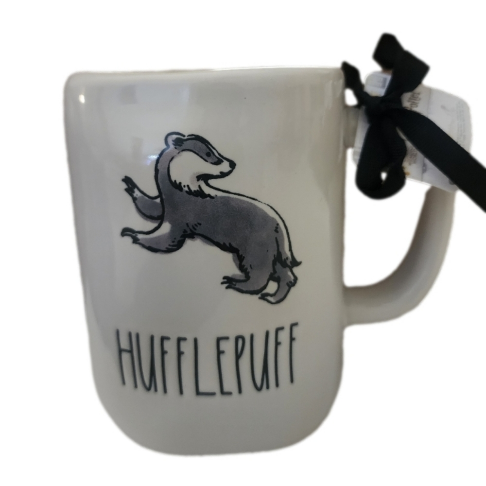 Hufflepuff Mug Rae Dunn Harry Potter Wizarding World New Yellow inside
